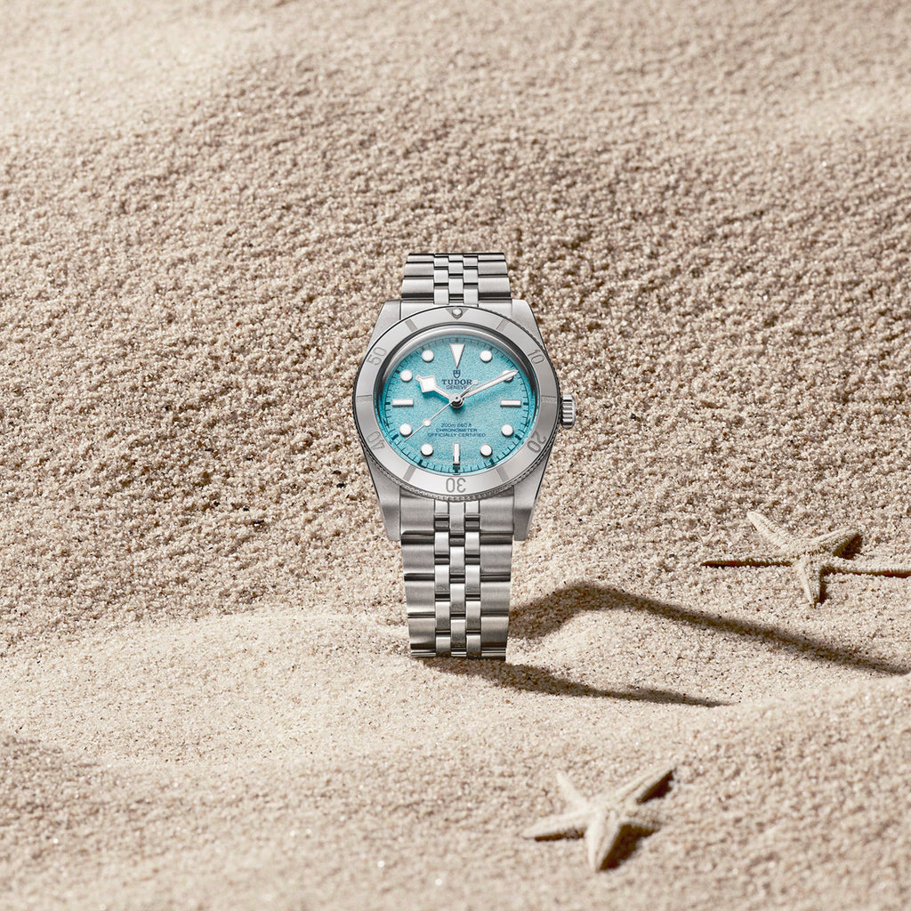Black Bay 54 "Blue Lagoon" 37mm - Blue on Bracelet