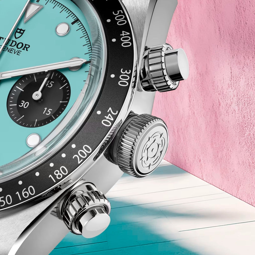 Black Bay Chrono 41mm - Turquoise on Bracelet
