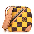 Damier Pop Chess Messenger Jaune Mat