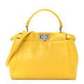 Nappa Mini Peekaboo Iconic Satchel Limone