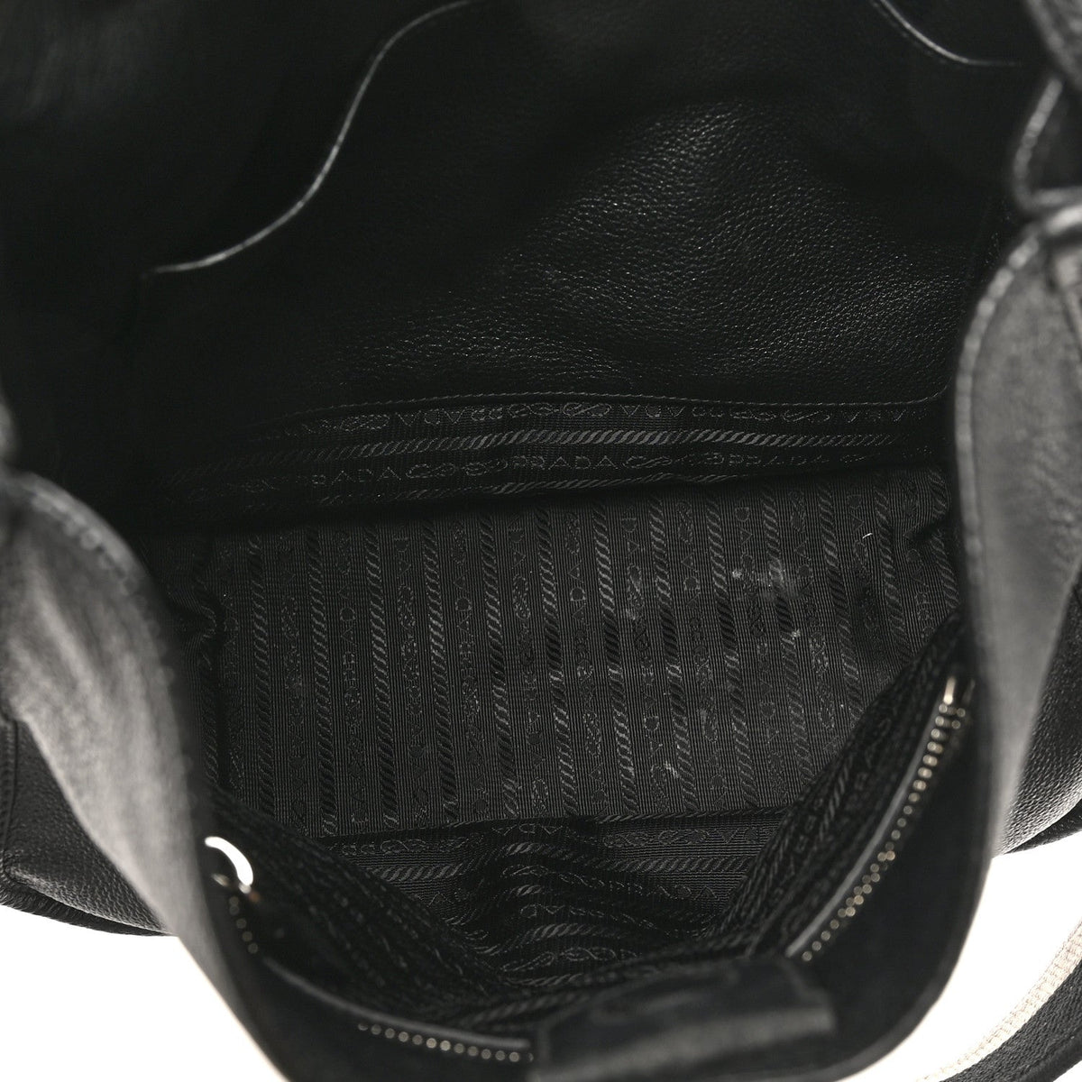 Vitello Daino Soft Hobo Messenger Bag Black