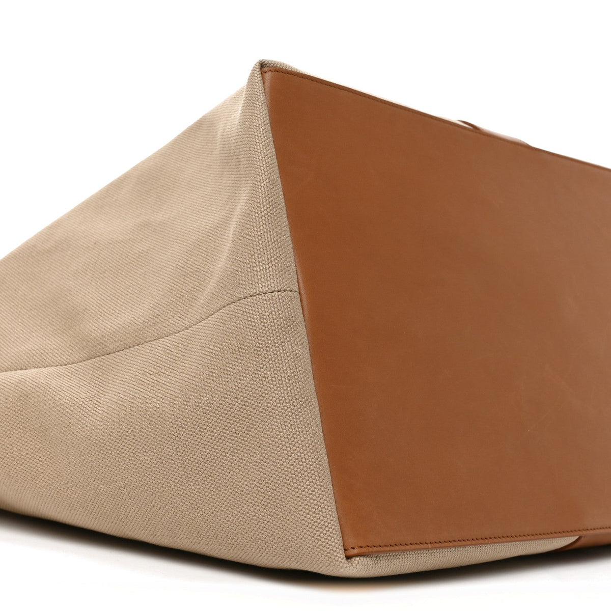 Canvas Calfskin Y Tote Desert Dust Brick