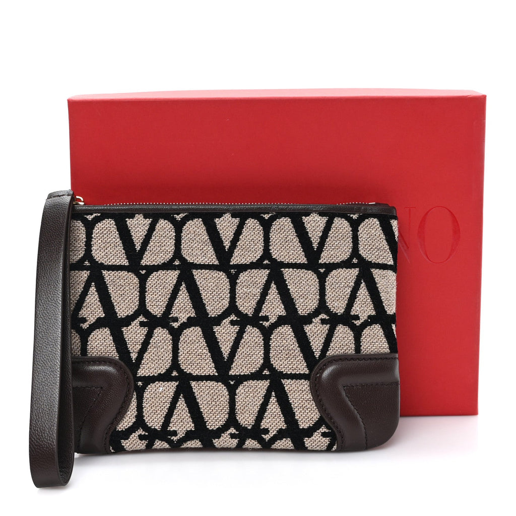 Toile Iconographe Pouch Naturale Black Fondant