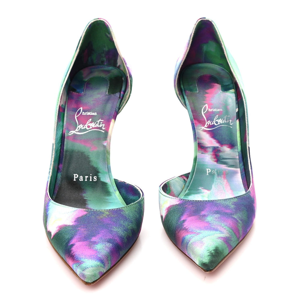 Satin Melancholia Iriza 100 Pumps 37.5 Multicolor