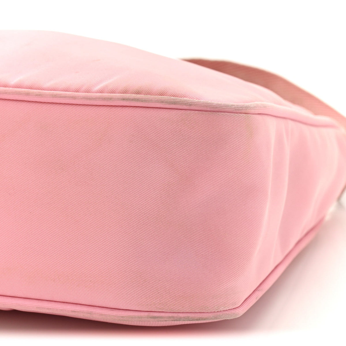 Tessuto Nylon Saffiano Mini Re-Edition 2000 Bag Rosa