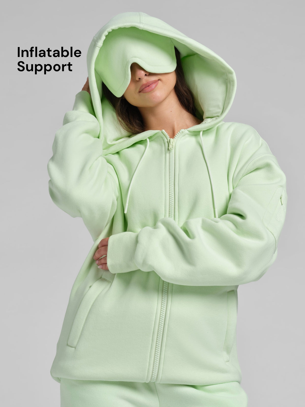 Inflate Zip Hoodie