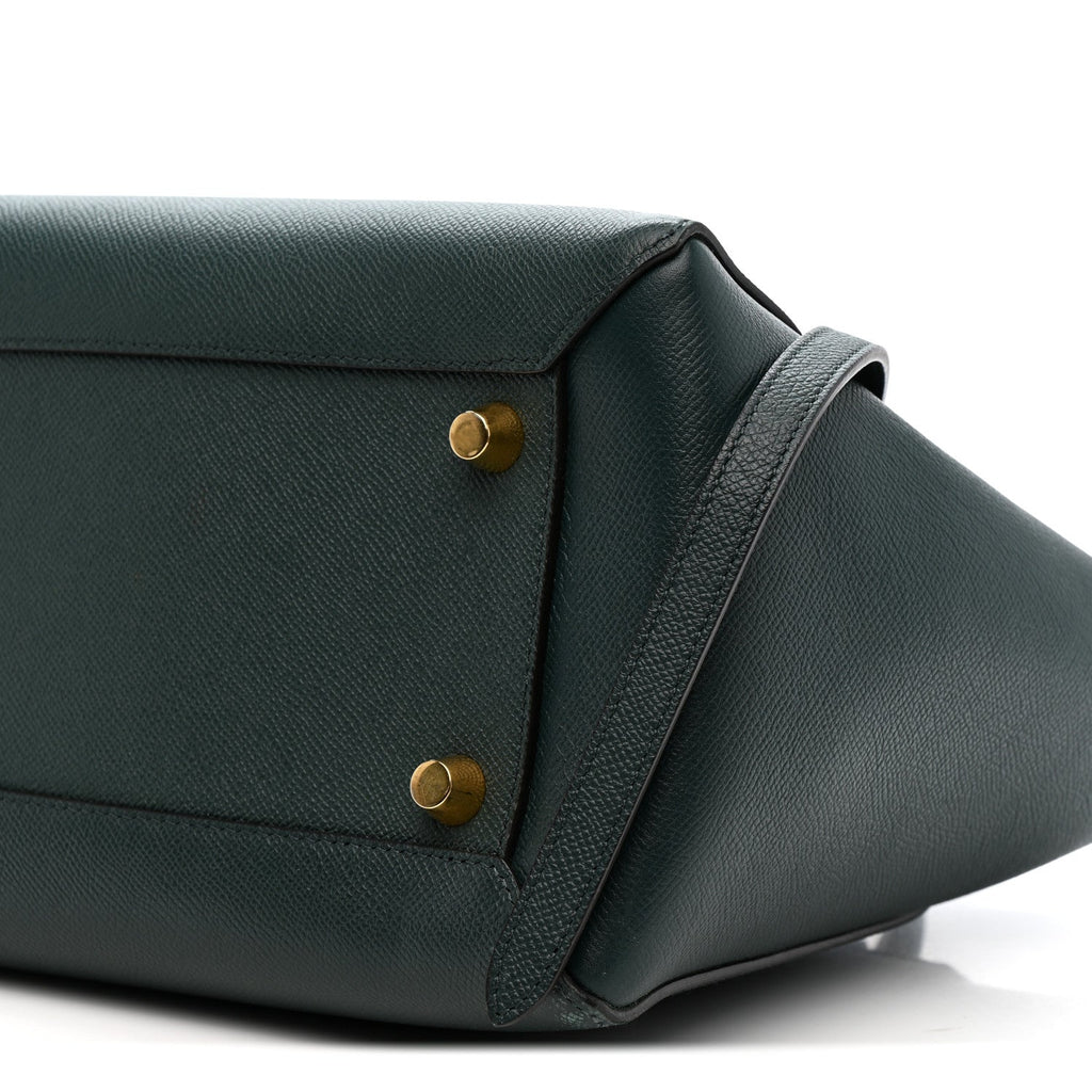 Grained Calfskin Mini Belt Bag Amazone