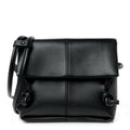 Calfskin Small Falcon Shoulder Bag Black