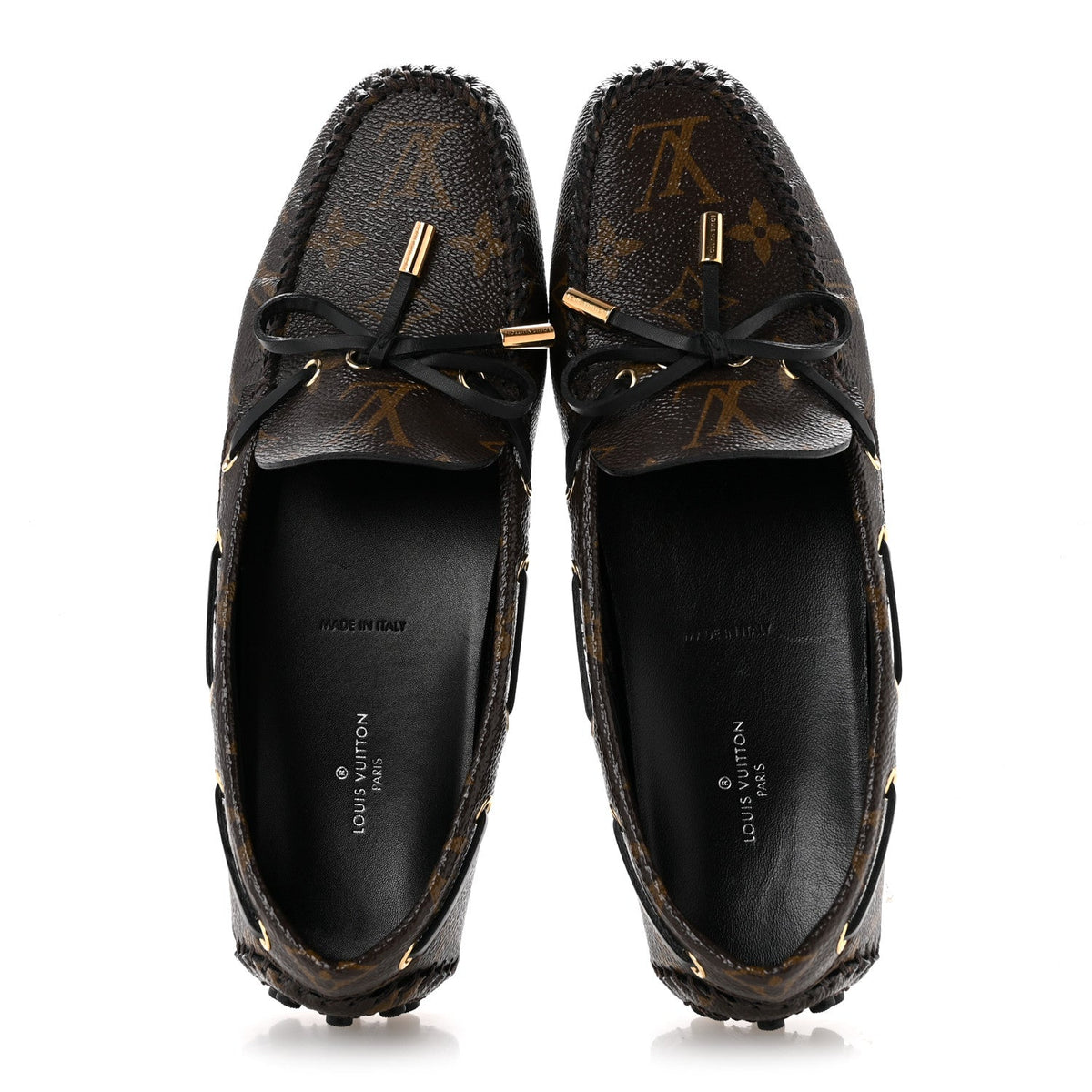 Patent Monogram Gloria Loafers 36.5