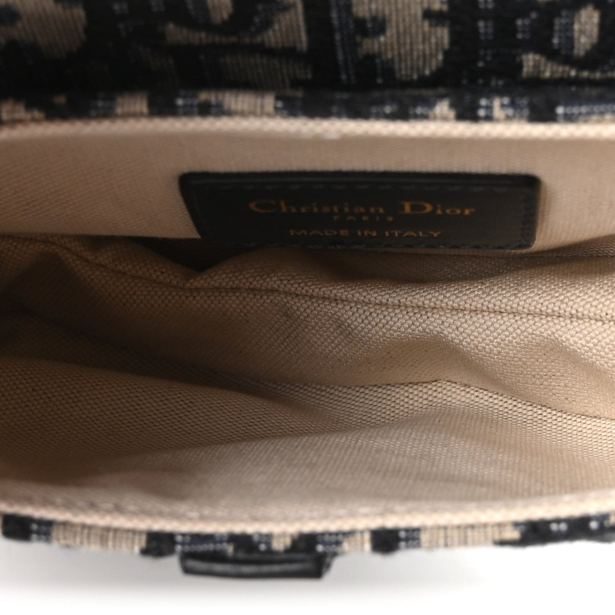 Oblique Mini Saddle Bag Blue