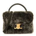 Shearling Suede Calfskin Teen Nino Golden Khaki