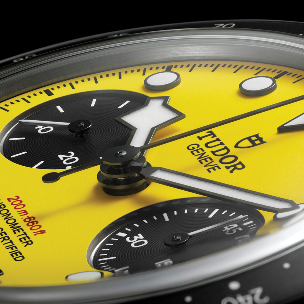 Black Bay Chrono 39mm - Yellow on Bracelet