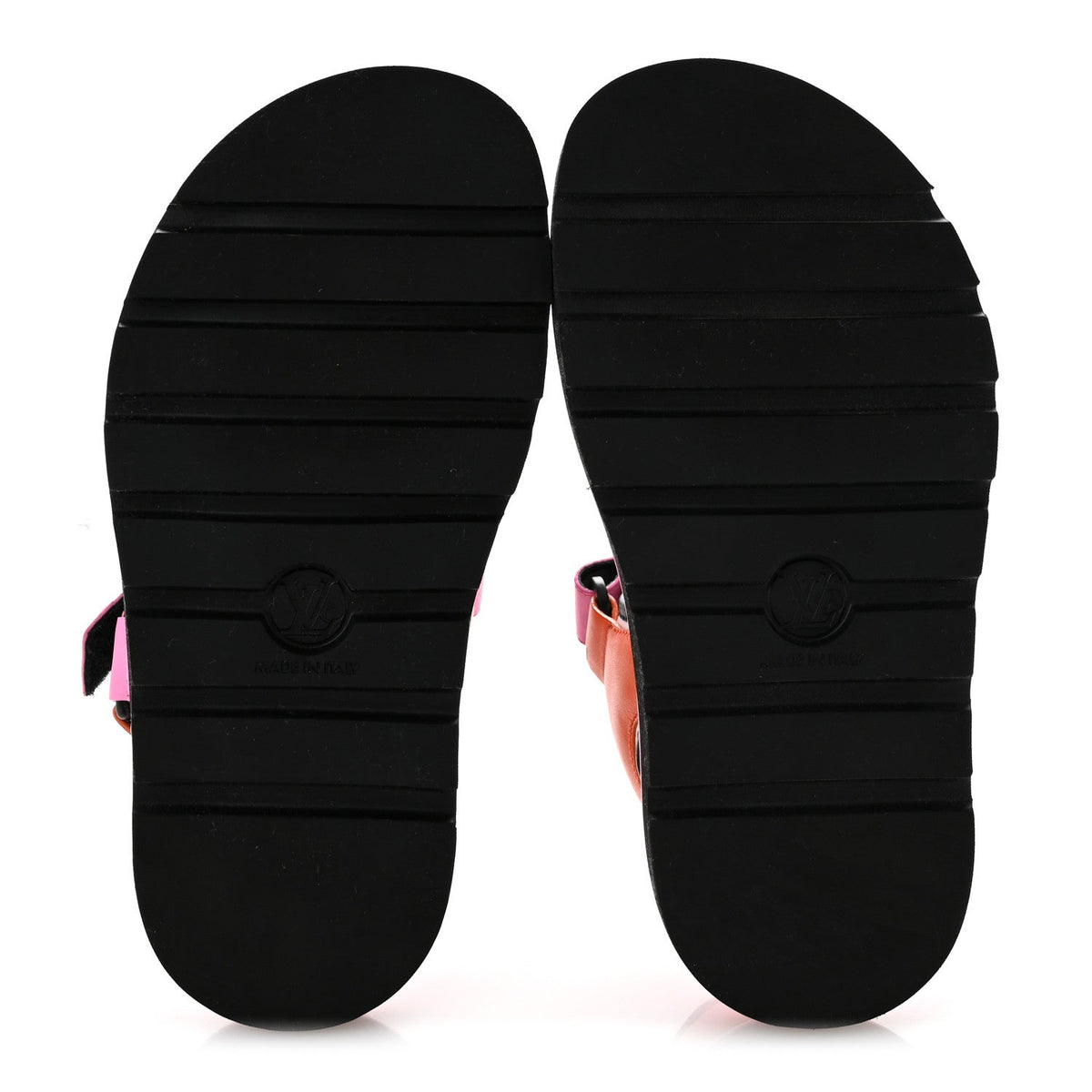Calfskin Pool Pillow Flat Comfort Sandals 38 Rose Pop Pink