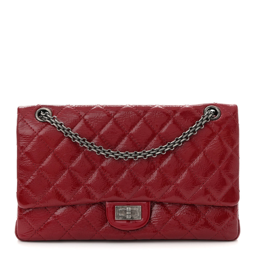 Patent Quilted 2.55 Reissue 226 Flap Red