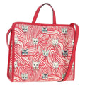 GUCCI x Higuchi Yuuko Hand Bag PVC 2way Red 630542 Auth 167781SM