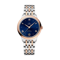 De Ville Prestige Steel and Sedna Gold 34mm - Blue on Bracelet