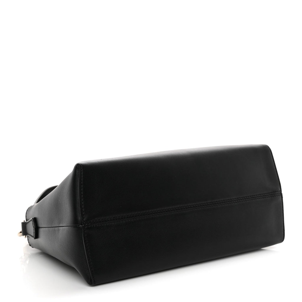 Vitello Dolce Medium By The Way Boston Bag Black