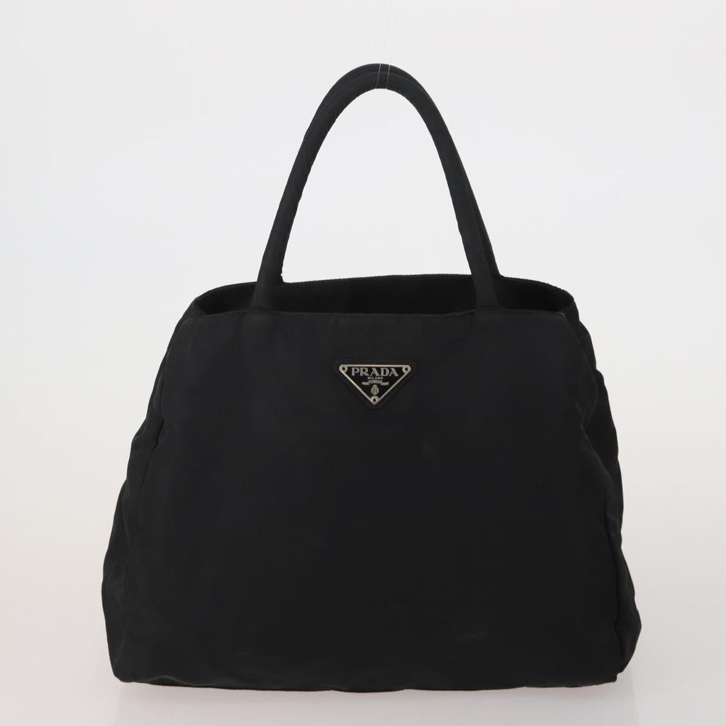 PRADA Hand Bag Nylon 3 Set Black Auth 188687