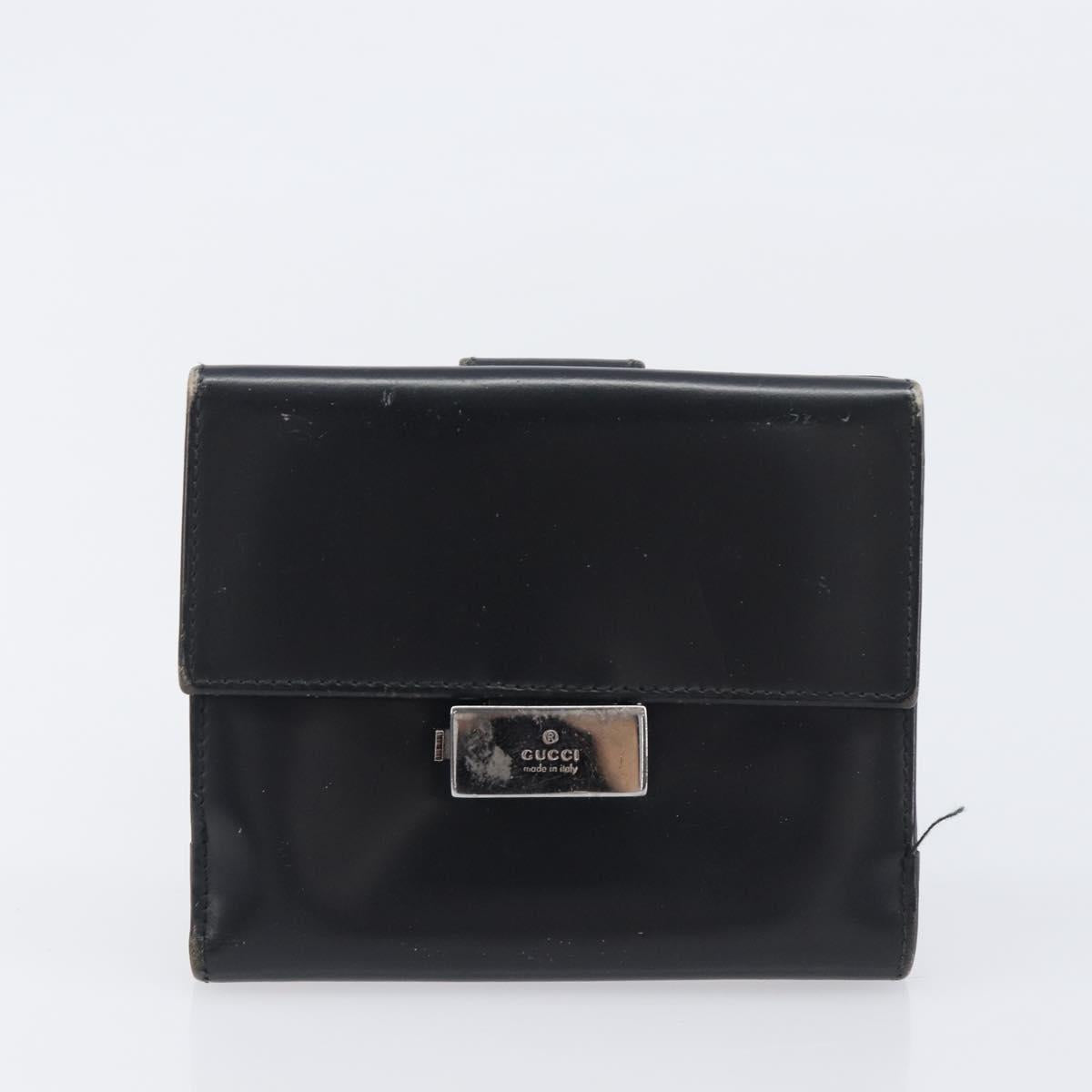 GUCCI GG Canvas Wallet PVC Leather 5 Set Beige Brown black Auth 190013