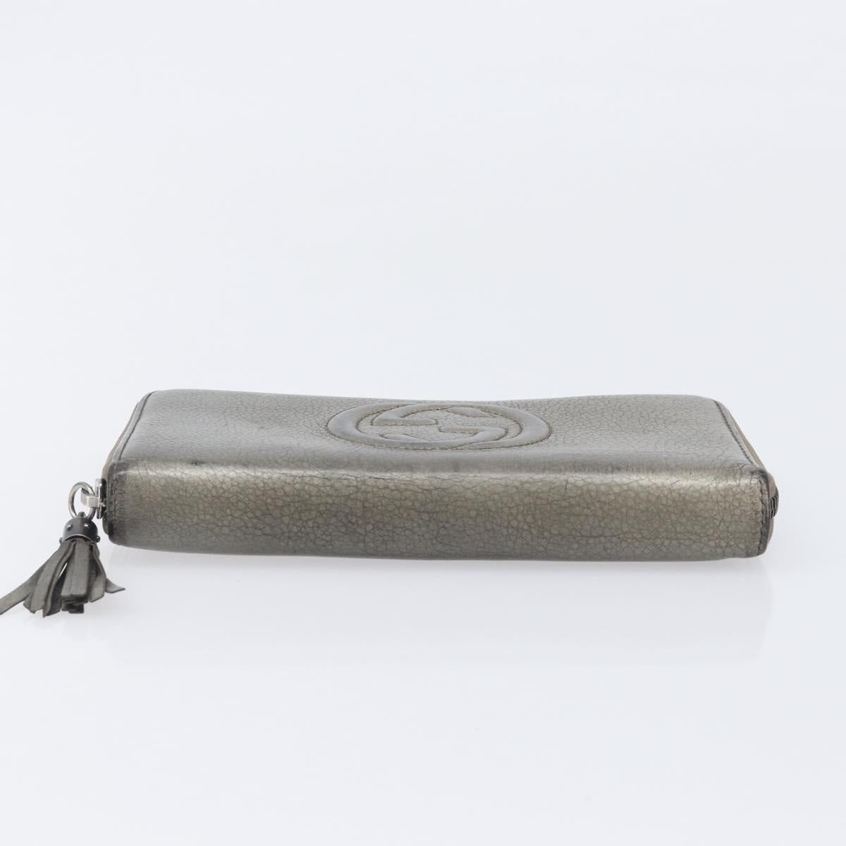 GUCCI GG Canvas Wallet PVC Leather 5 Set Beige Brown black Auth 190013