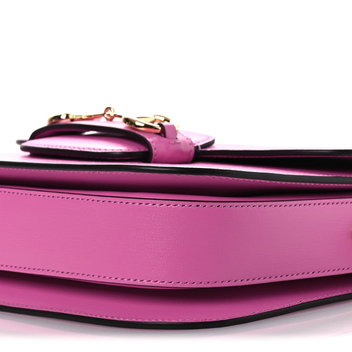 Azalea Calfskin Horsebit 1955 Shoulder Bag Libre Pink