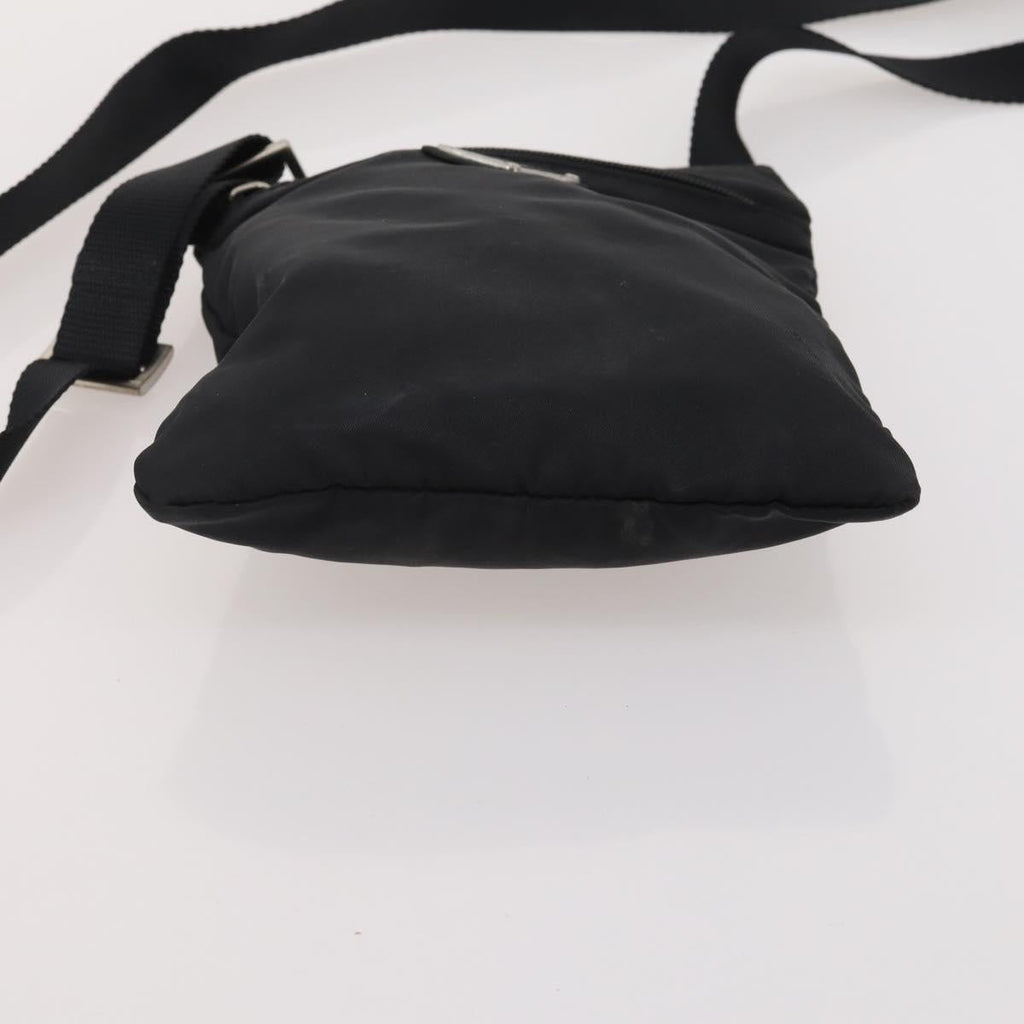 PRADA Shoulder Bag Nylon 4 Set Brown Black Auth 196164