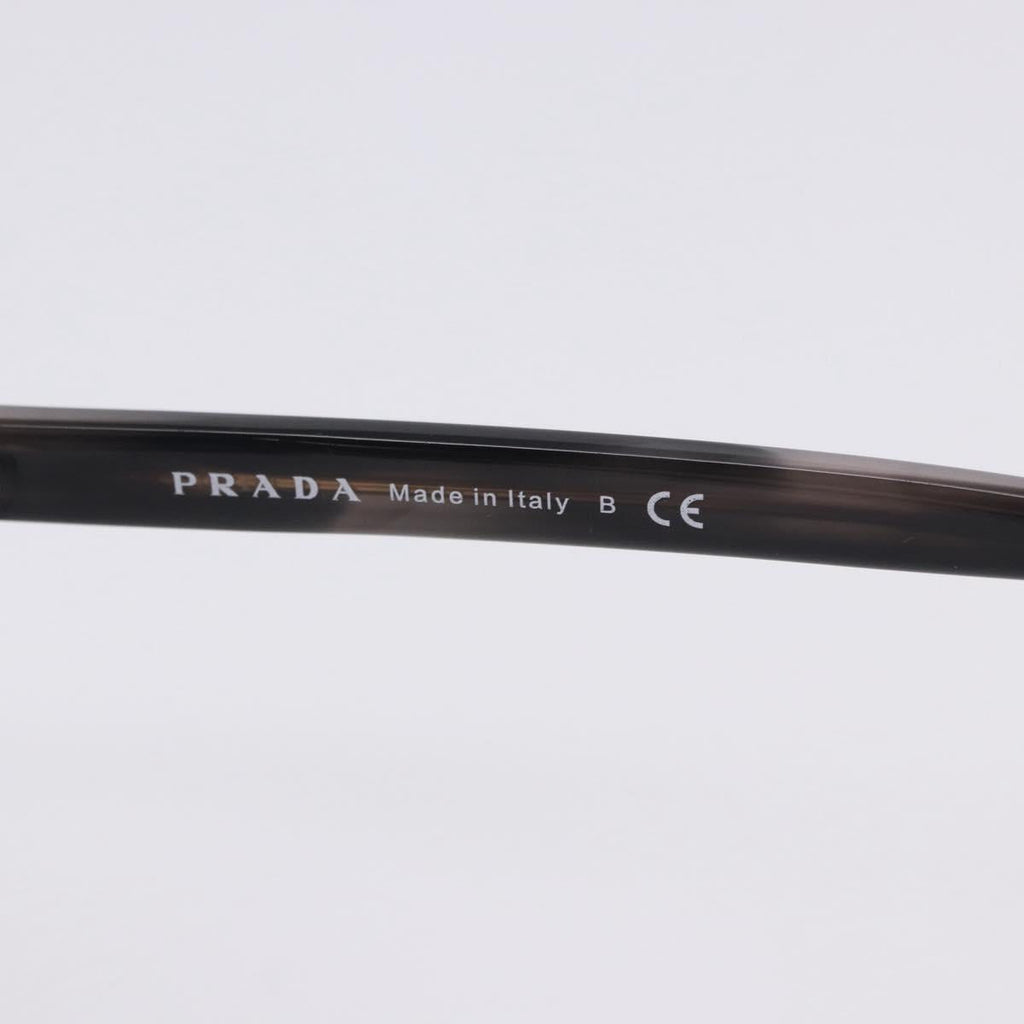 PRADA Sunglasses Plastic Blue Gold Auth 196723