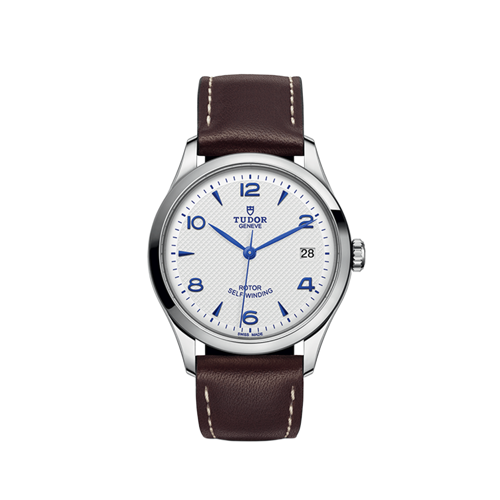 1926 36mm - Opaline on Leather Strap