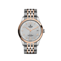 1926 Rose Gold Two-Tone 36mm - Silver on Bracelet