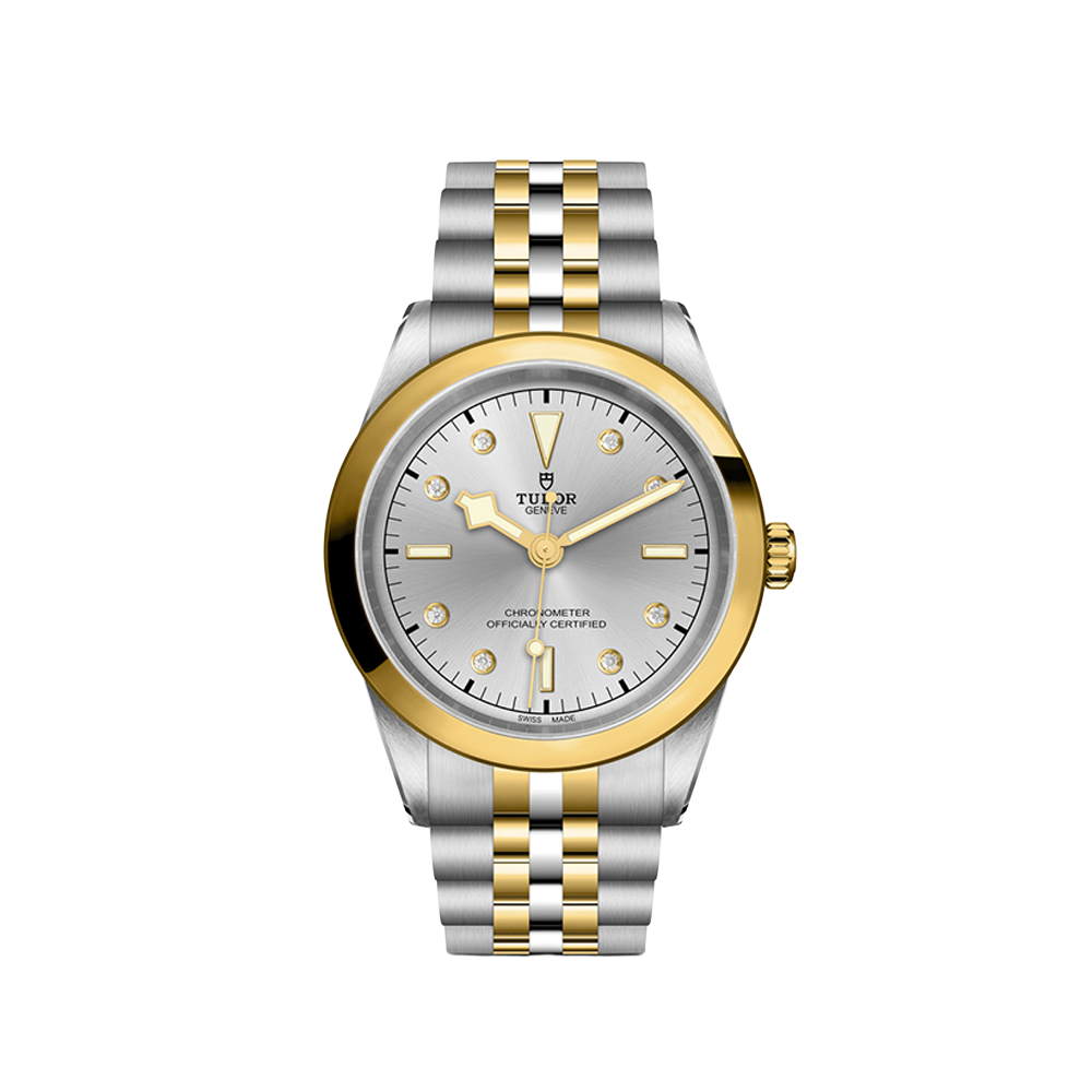 Black Bay One S&G 41mm - Silver, Diamond-Set on Bracelet