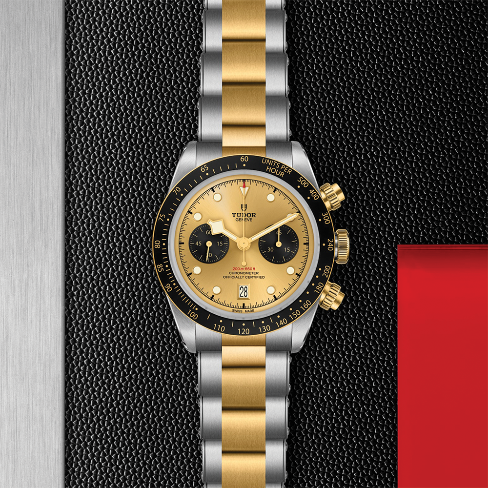 Black Bay Chrono S&G 41mm - Champagne on Bracelet