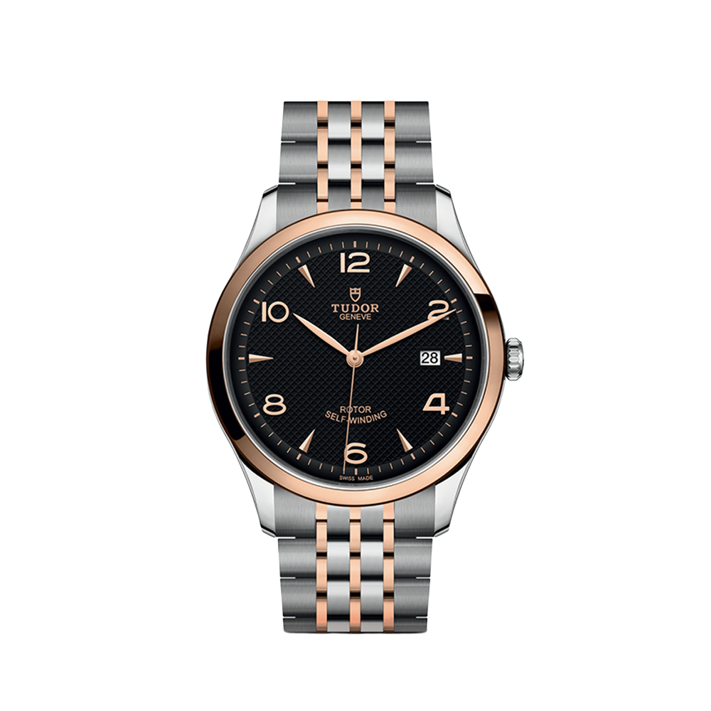 1926 Rose Gold Two-Tone 41mm - Black on Bracelet