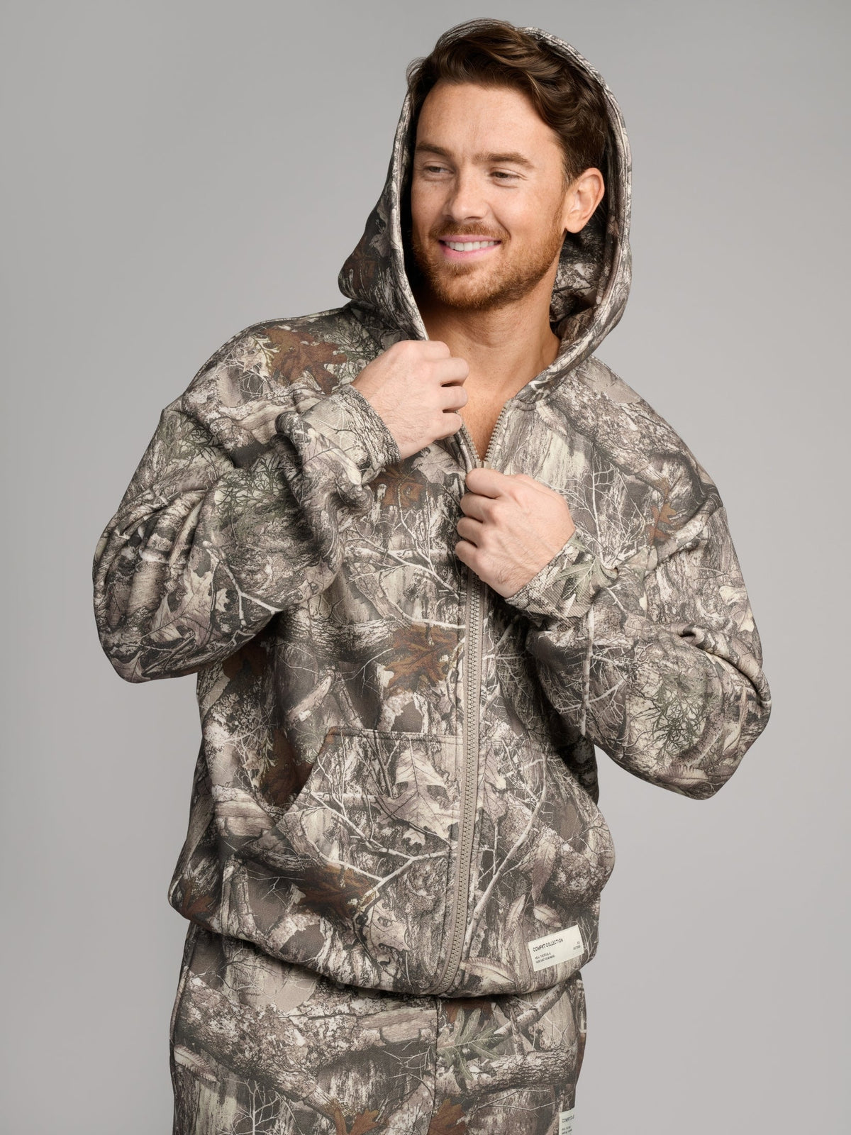Camo Zip Hoodie – Mega
