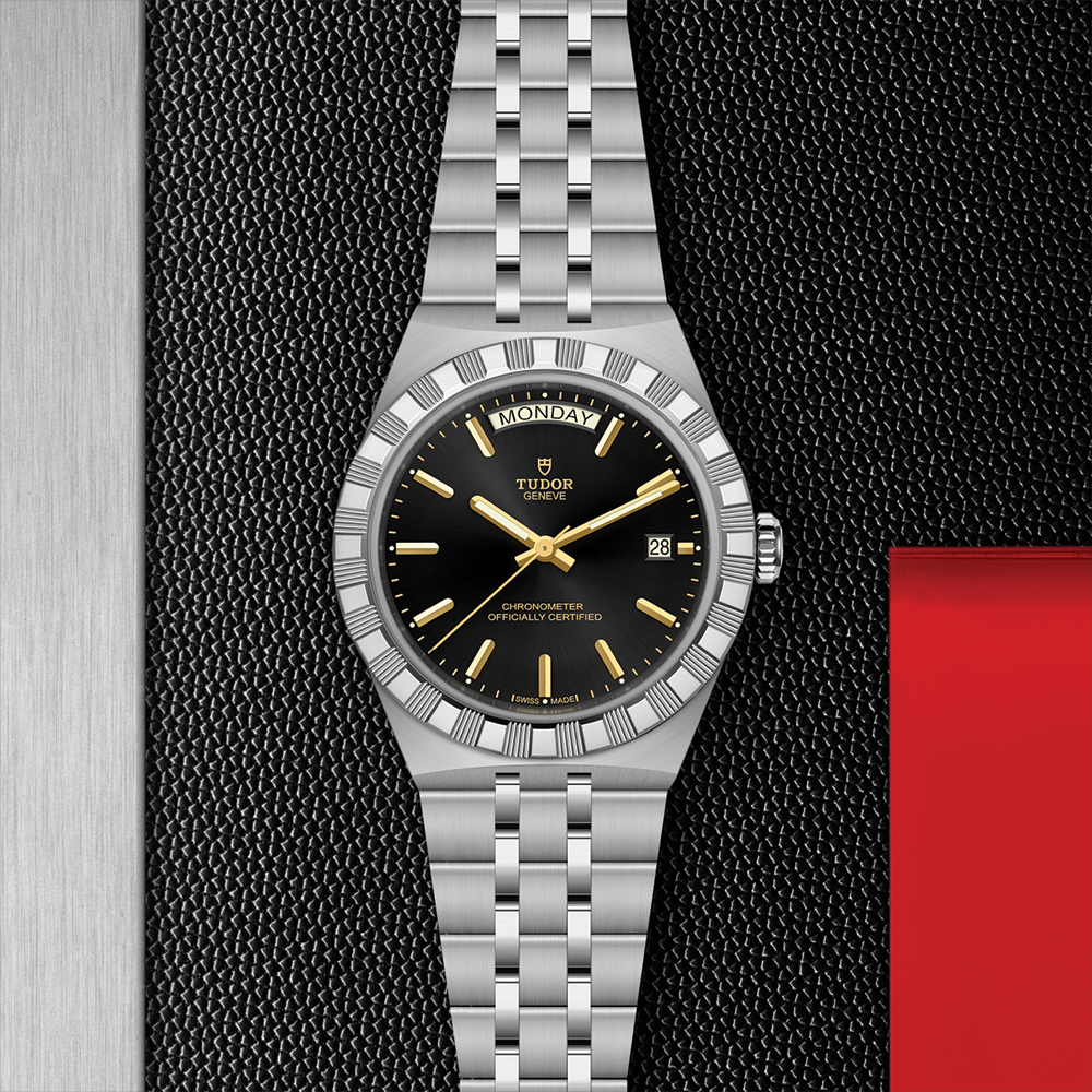 TUDOR Royal Day/Date 40mm - Black on Bracelet
