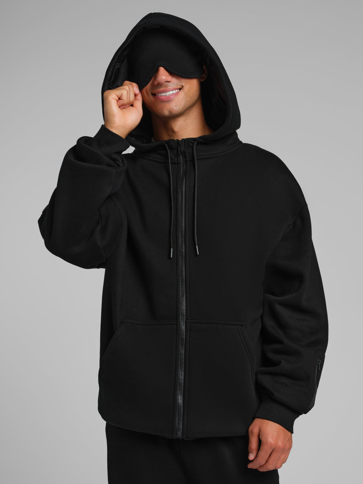 VIP Airplane Mode Travel Zip Hoodie – Mega