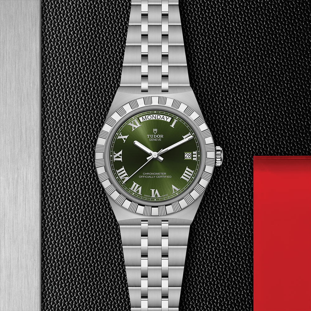 TUDOR Royal Day/Date 40mm - Green on Bracelet