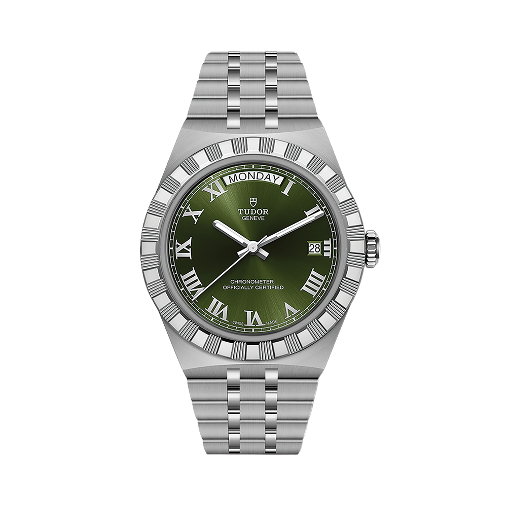 TUDOR Royal Day/Date 40mm - Green on Bracelet