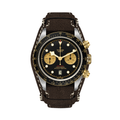 Black Bay Chrono S&G 41mm - Black on Leather Strap