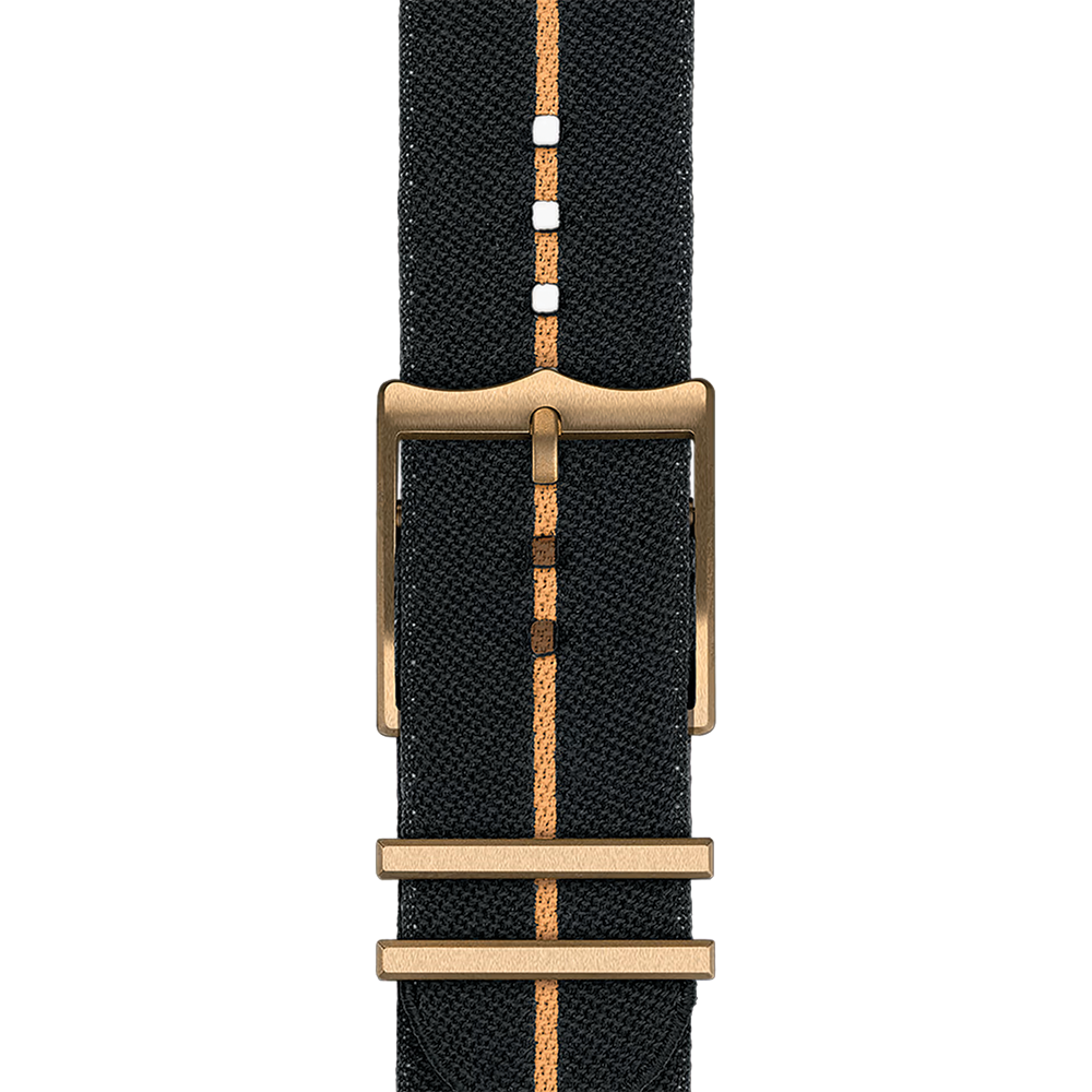 Black Bay Bronze 43mm - Slate Grey on Fabric Strap
