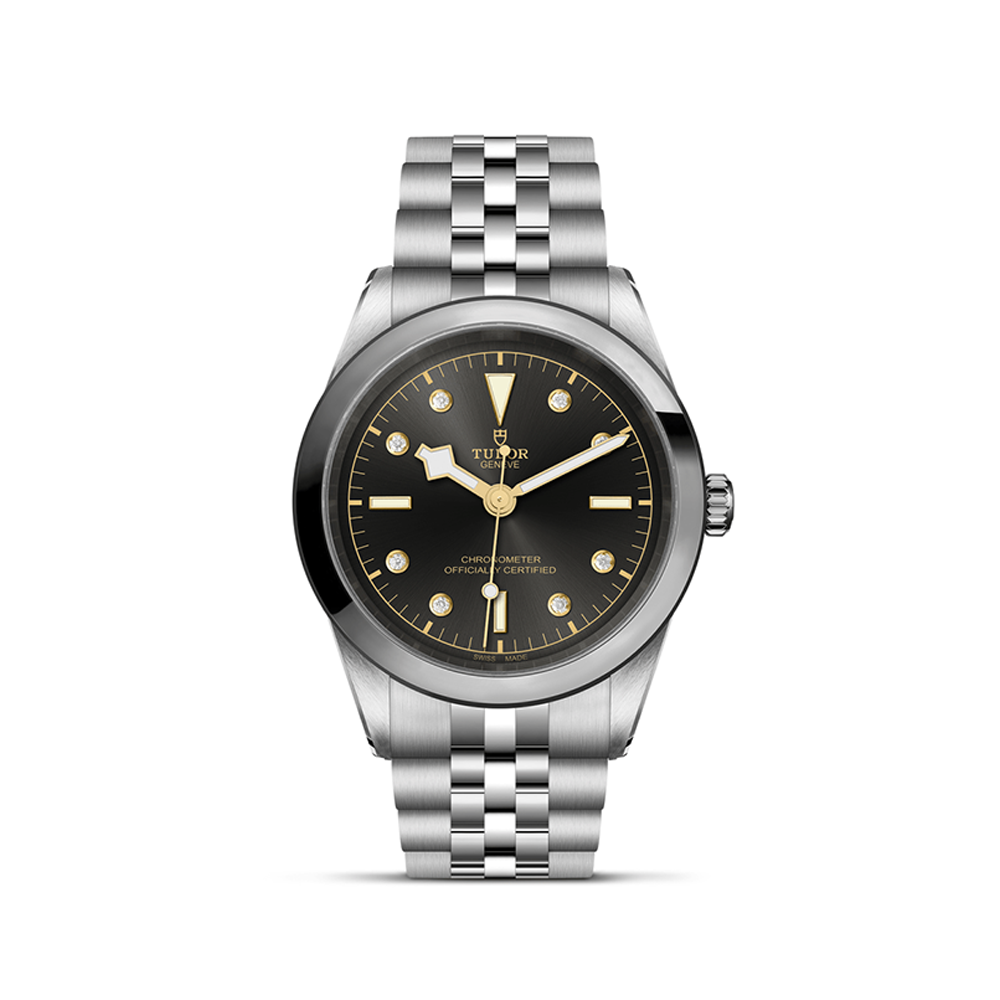 Black Bay One 41mm - Anthracite, Diamond-Set on Bracelet