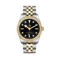 Black Bay One S&G 31mm - Black, Diamond-Set, Diamond Bezel on Bracelet