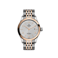 1926 Rose Gold Two-Tone 28mm - Silver on Bracelet