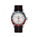 Black Bay GMT 41mm - Opaline on Fabric Strap