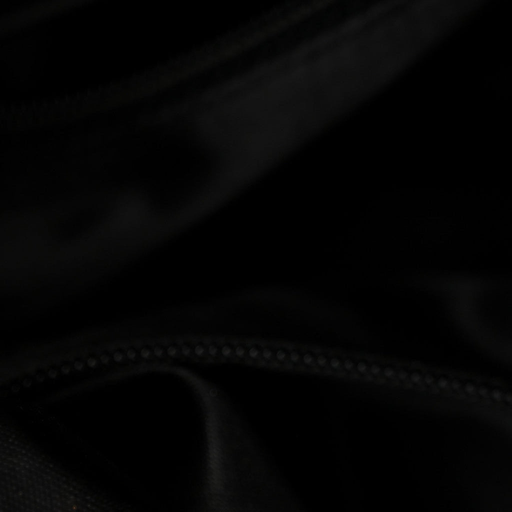 Suede CC Drawstring Backpack Black