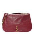 Lambskin Matelasse Monogram Large Jamie 4.3 New Dark Bordeaux