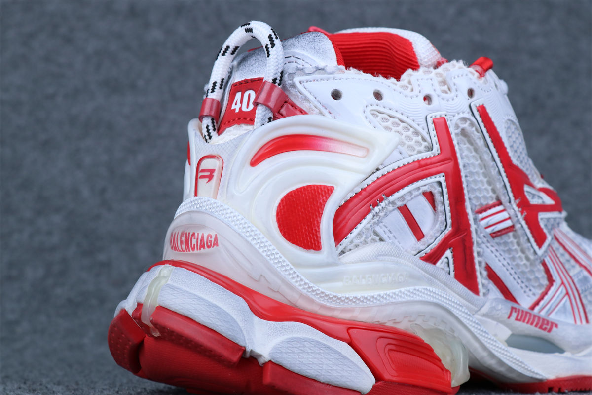 Balenciaga Runner Sneaker 'White Red'