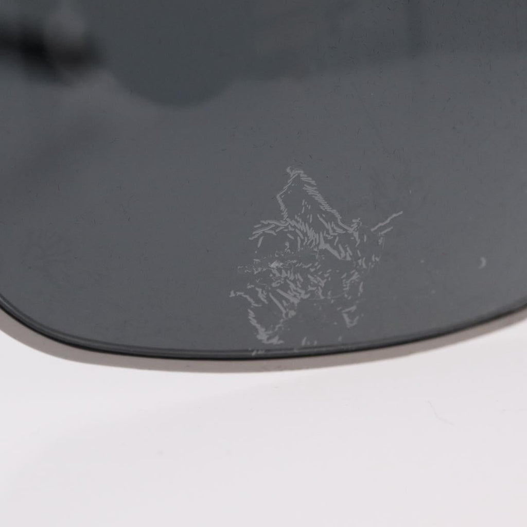 PRADA Sunglasses Plastic Black Auth 203806