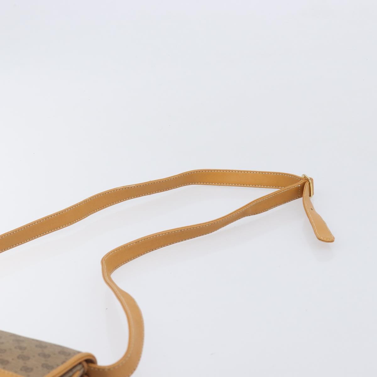 GUCCI Micro GG Supreme Shoulder Bag PVC Beige Gold 004 106 0024 Auth 205286