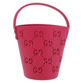 GUCCI Hand Bag Rubber Pink 723051 Auth 206394M