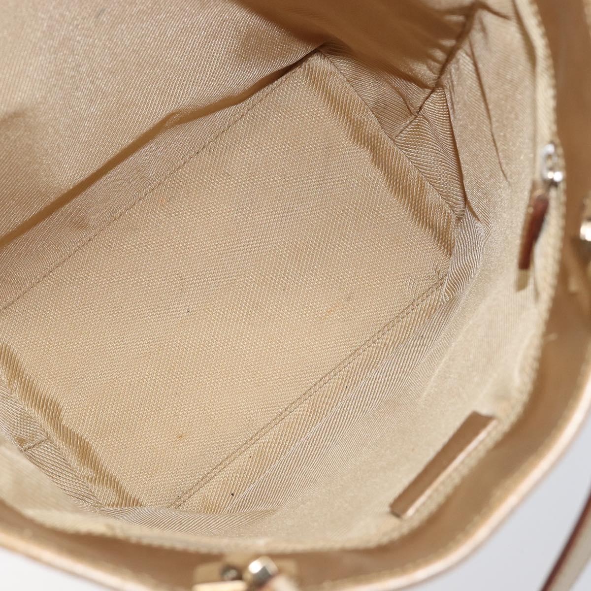 GUCCI GG Canvas Shoulder Bag 2 Set Beige Auth 206848